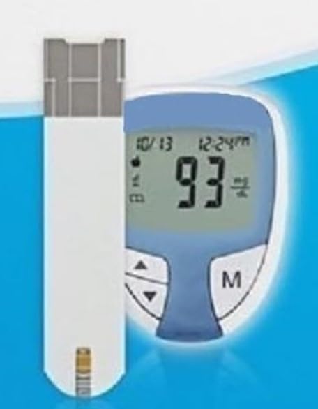 Blood Glucose Monitor Strips and Lancets 100 Count Z9876