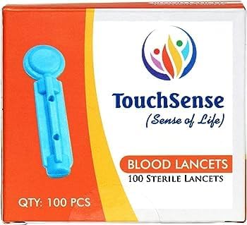 Blood Glucose Monitor Strips and Lancets 100 Count Z9876