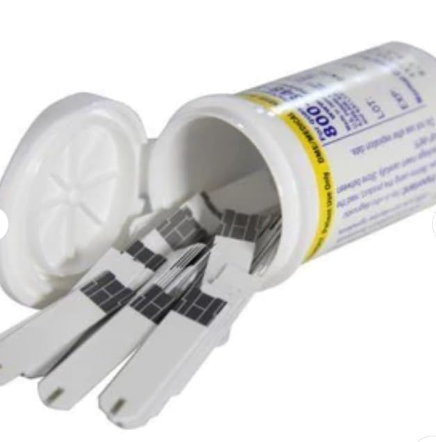 Blood Glucose Monitor Strips and Lancets 100 Count Z9876
