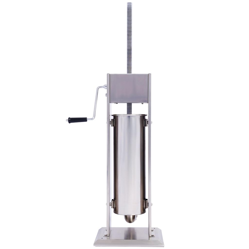 7L Stainless Steel Vertical Sausage Stuffer Q7632