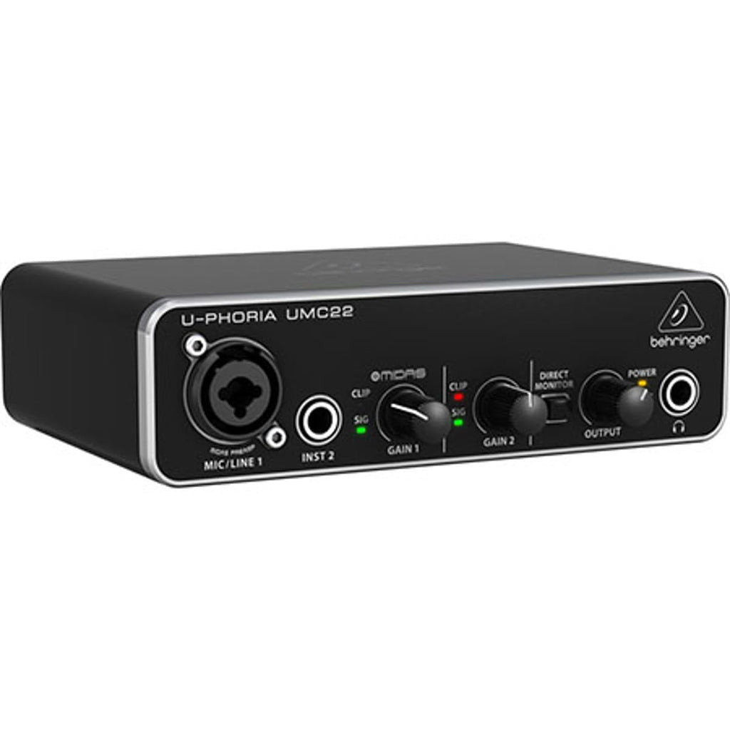 USB Audio Interface with Mic Preamplifier F3728