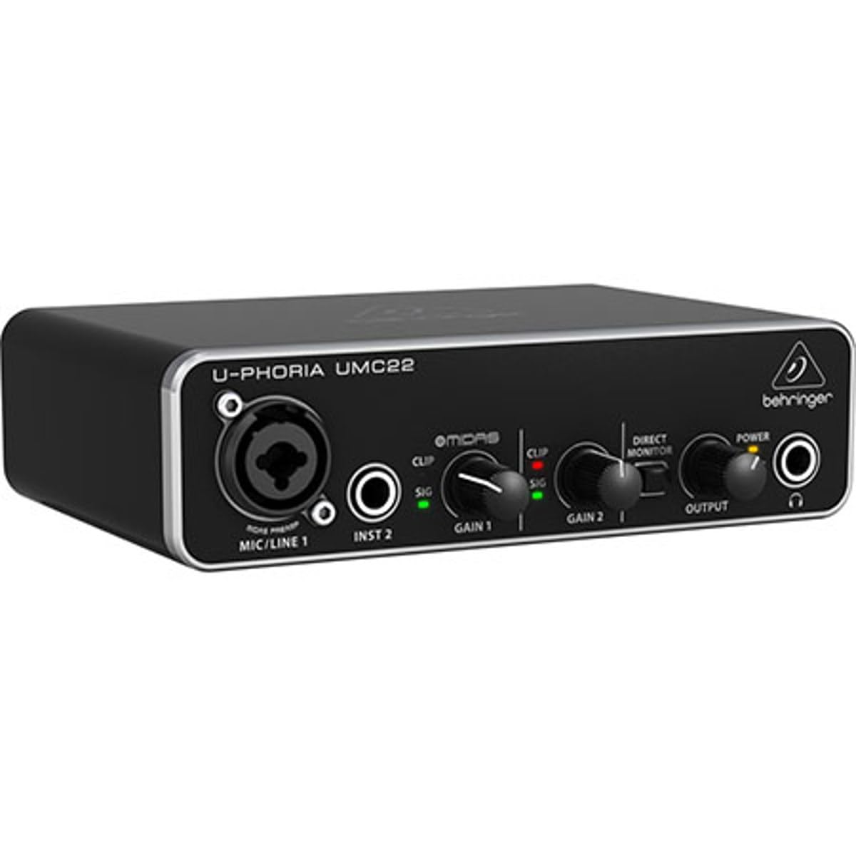 USB Audio Interface with Mic Preamplifier F3728