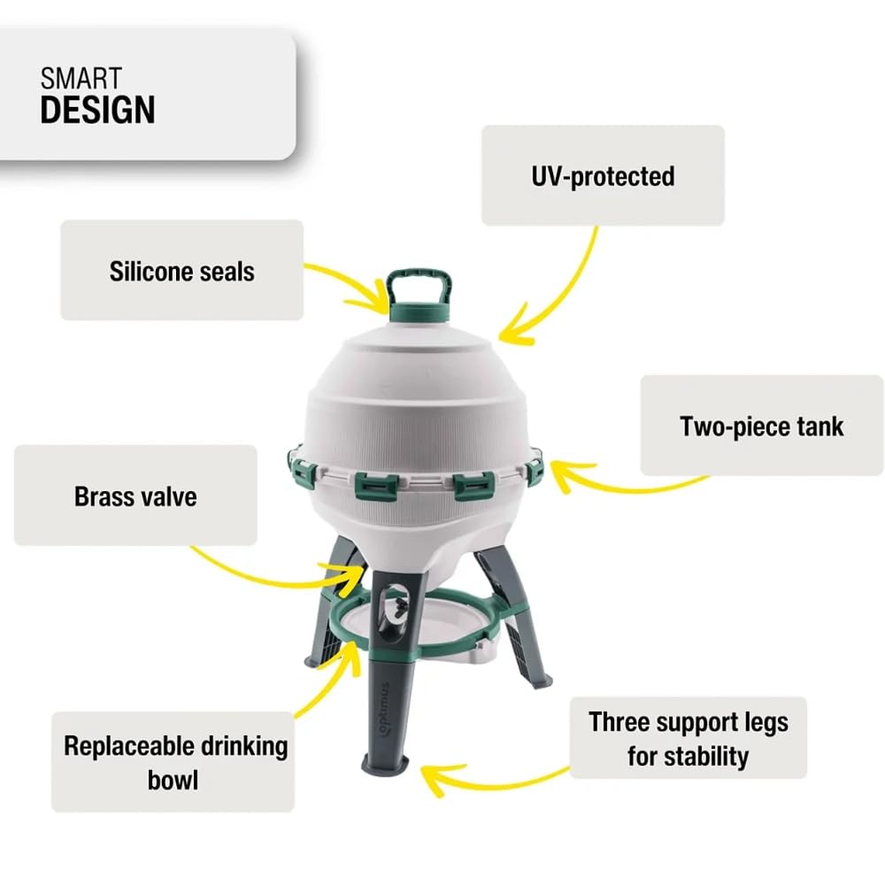6 Gallon Top Fill Gravity Fed Poultry Waterer I240