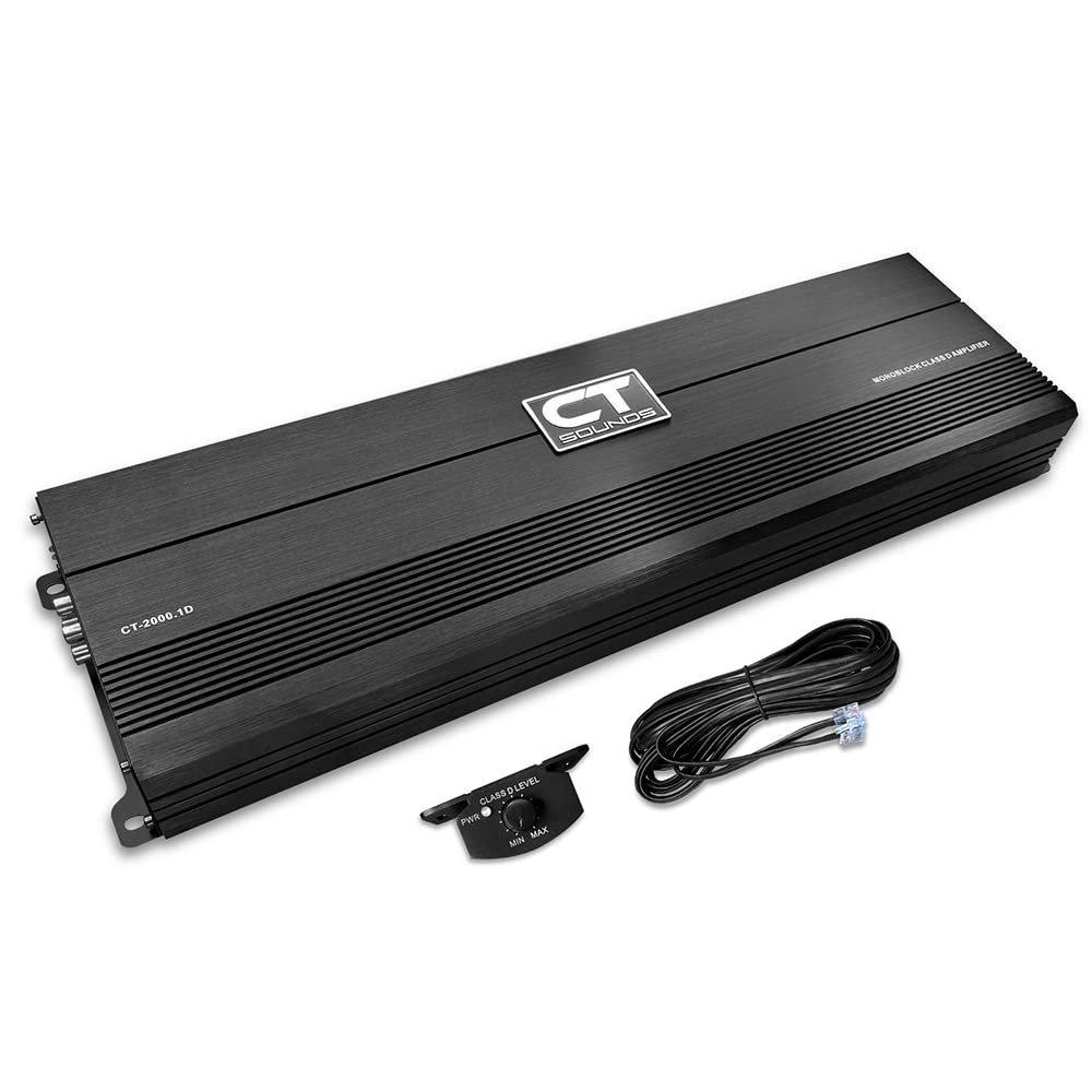 Compact Class D Car Audio Monoblock Amplifier T1844