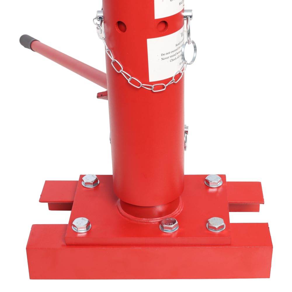 1000lbs Capacity Hydraulic Truck Bed Crane with 360° Swivel Base Y763799