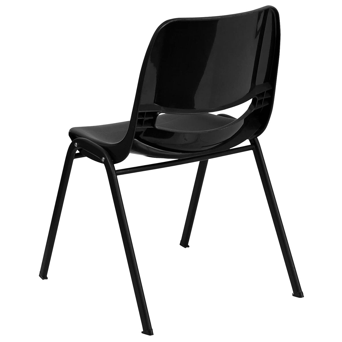 Black Ergonomic Stack Chair 5-Pack O34574
