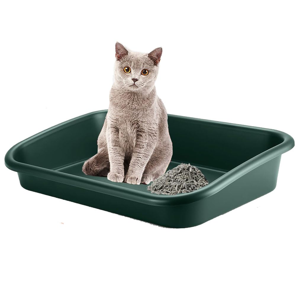 Extra Large High Sides Low Entry ABS Litter Box W83946