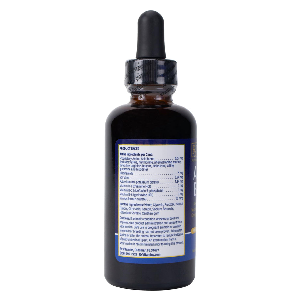 Liquid Pet Supplement with Vitamin B Complex & Iron 2 fl oz D657162