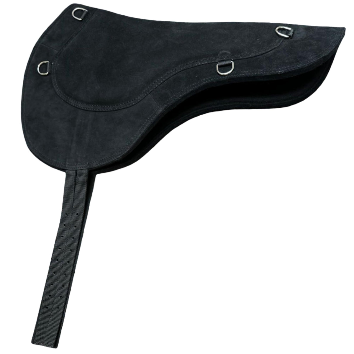 Suede Wool Felt Contoured Full Size Bareback Pad X35609