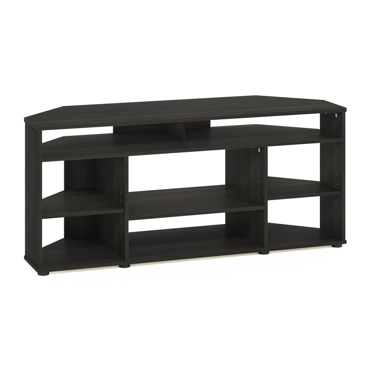 4-Tier Corner TV Stand with Storage Shelf I891