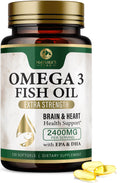2400mg Omega 3 Fish Oil Softgels Q6236