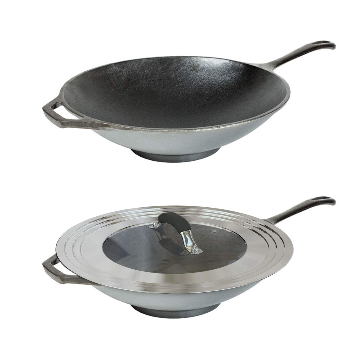 Stainless Steel Universal Lid for Pans Pots Fits 8.25 9 10 11 12 Inch M389070