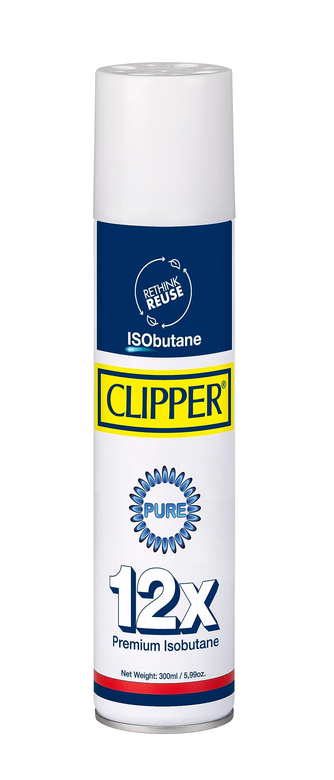 100% Isobutane Fuel 300ml 12 Pack H1191