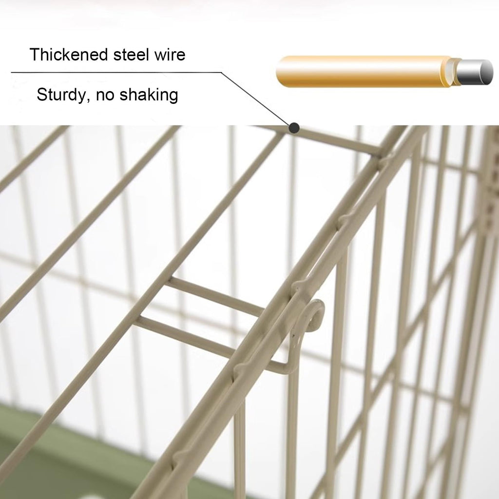 Foldable 4 Tier Detachable Cat Cage with Hammock H9020