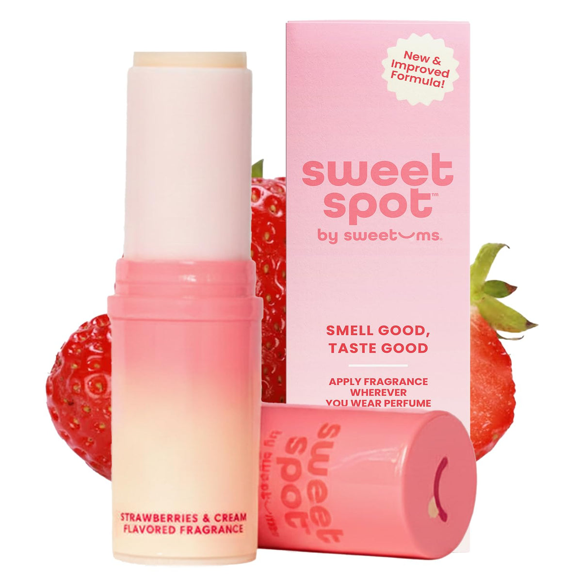 Portable Strawberries & Cream Perfume Stick U656