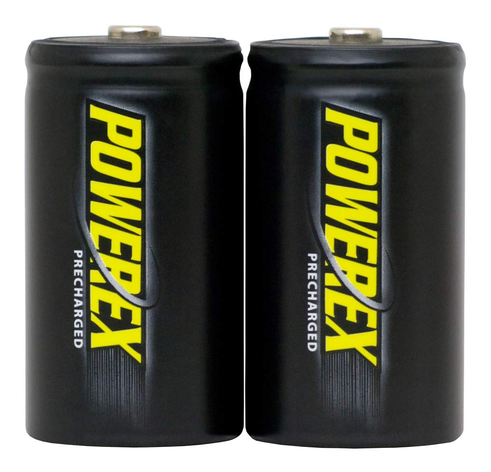 Rechargeable NiMH D Batteries 2-pack A942