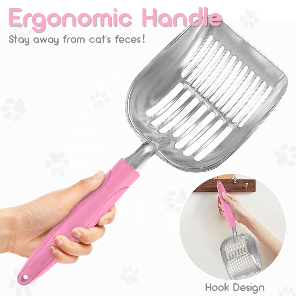 Metal Cat Litter Scoop with Deep Mesh E5547