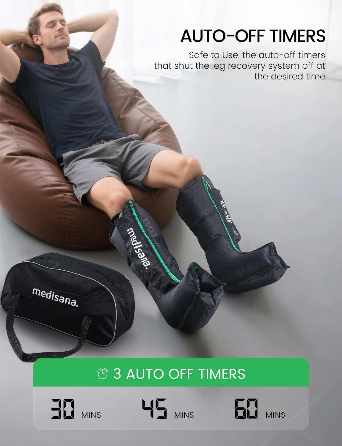 Leg Compression Massager with Heat X117664