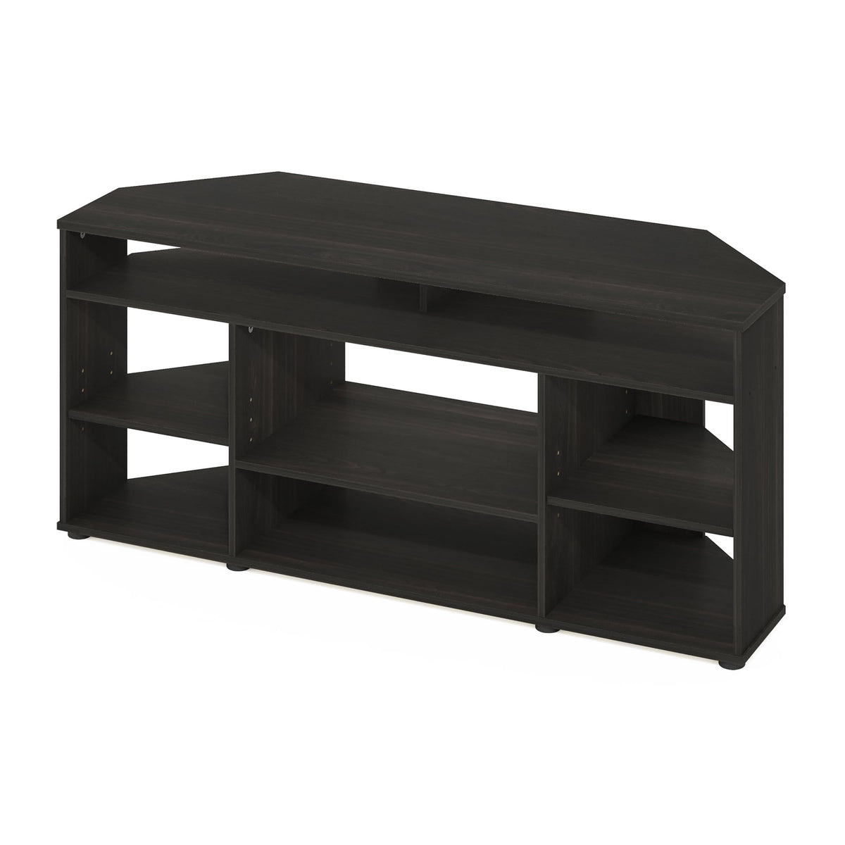 4-Tier Corner TV Stand with Storage Shelf I891