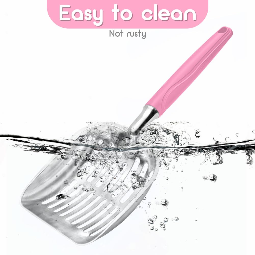 Metal Cat Litter Scoop with Deep Mesh E5547