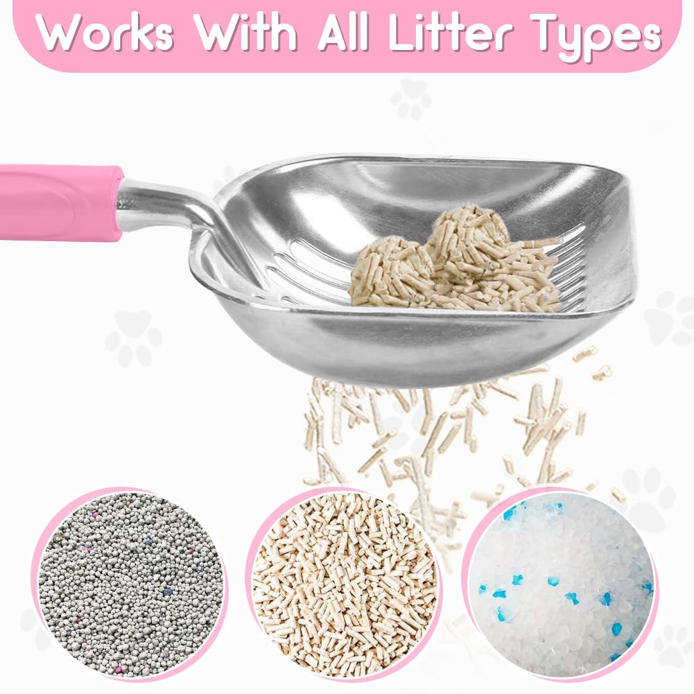 Metal Cat Litter Scoop with Deep Mesh E5547
