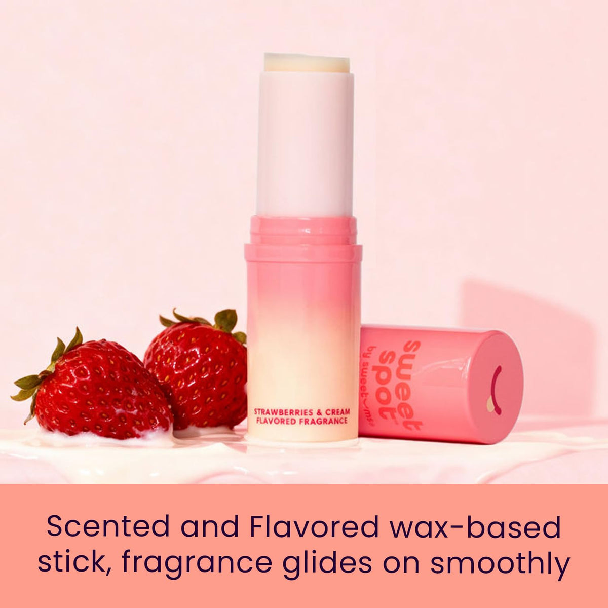 Portable Strawberries & Cream Perfume Stick U656