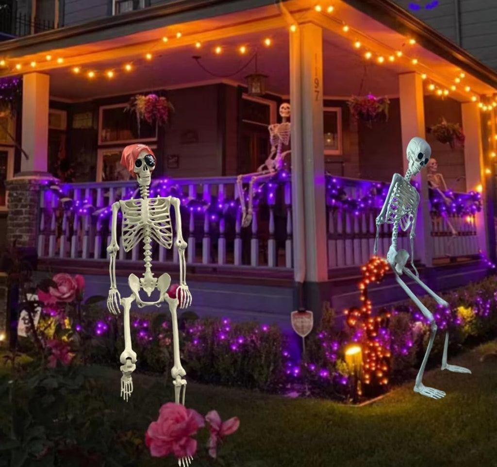 Life Size Posable Skeleton Decoration J3835