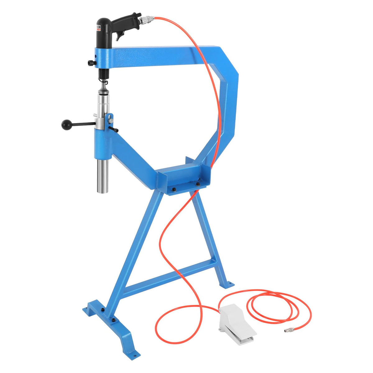 Pneumatic Planishing Hammer Sheet Metal Shaping Machine with Cast-Iron Stand W868195