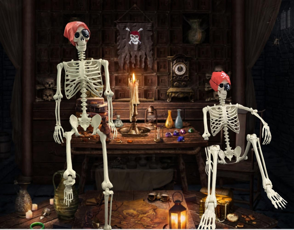Life Size Posable Skeleton Decoration J3835