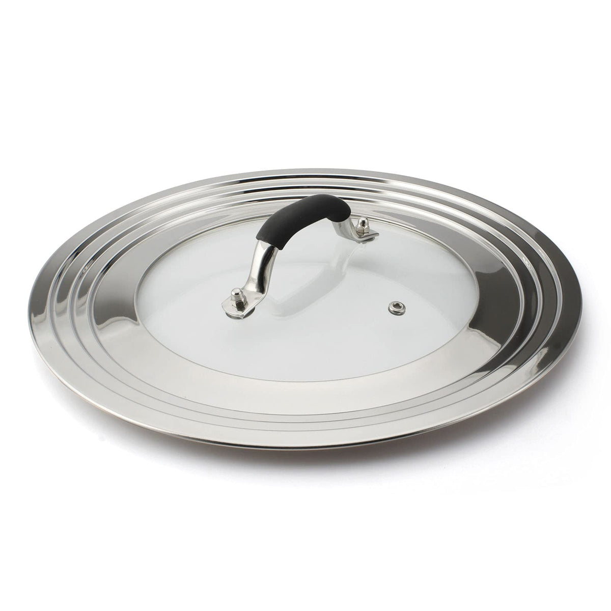 Stainless Steel Universal Lid for Pans Pots Fits 8.25 9 10 11 12 Inch M389070