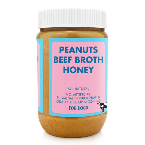 100% Natural Dog Peanut Butter 17oz X317761