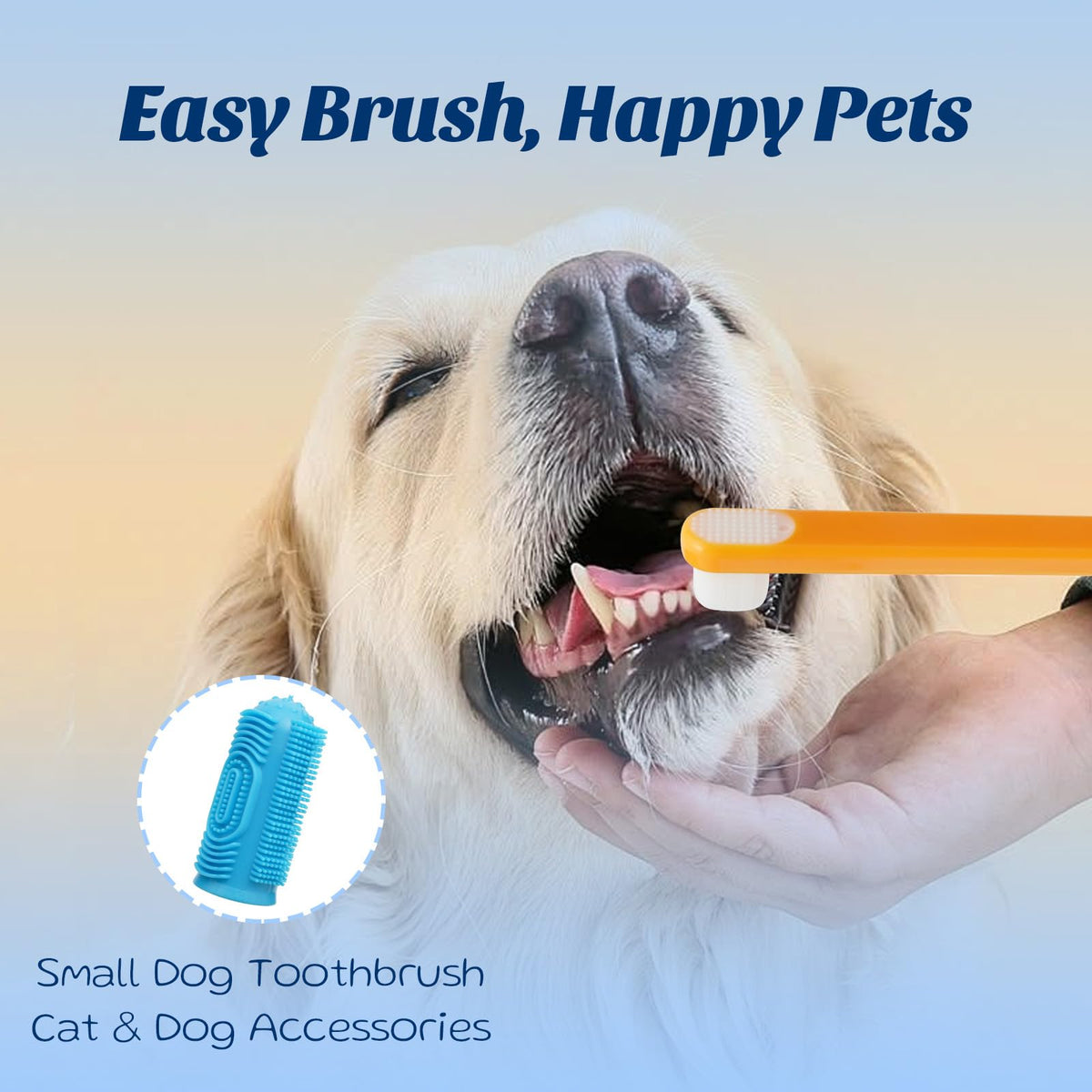 Coconut Chicken Flavor Dog Toothpaste with Toothbrush Kit 2.1oz M65259