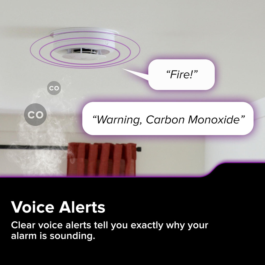Hardwired Smoke and Carbon Monoxide Detector F813156