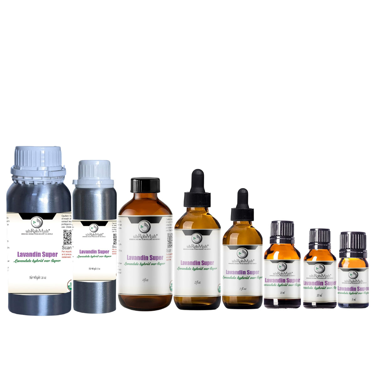 Organic Lavandin Super Essential Oil 4 Fl Oz B5366