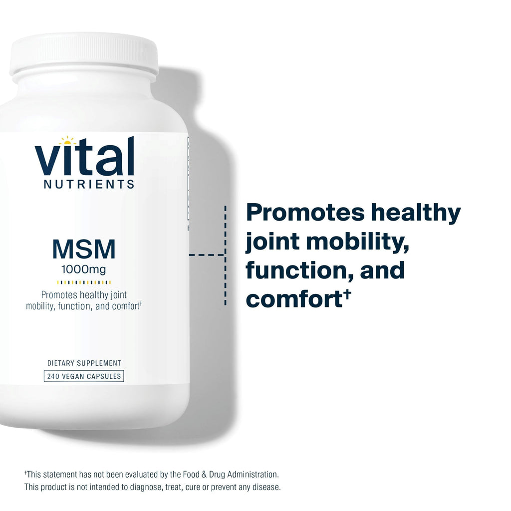 MSM 1,000mg 240 Capsules N6508