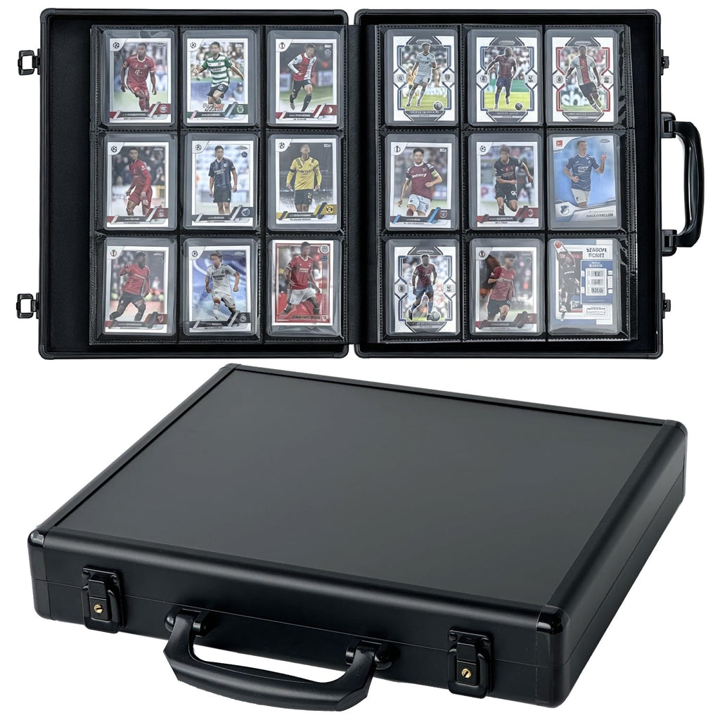 Black 216 Toploader Trading Card Binder F595