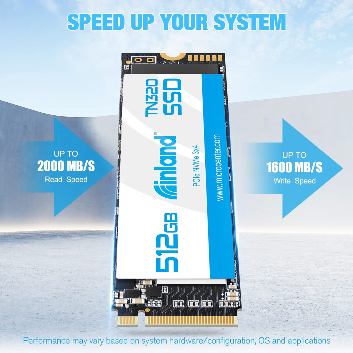 512GB NVMe M.2 PCIe Gen3x4 Internal Solid State Drive SSD G577373