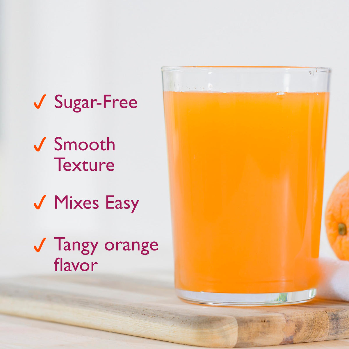 Sugar-Free Orange Flavored Psyllium Husk Fiber Powder M181636