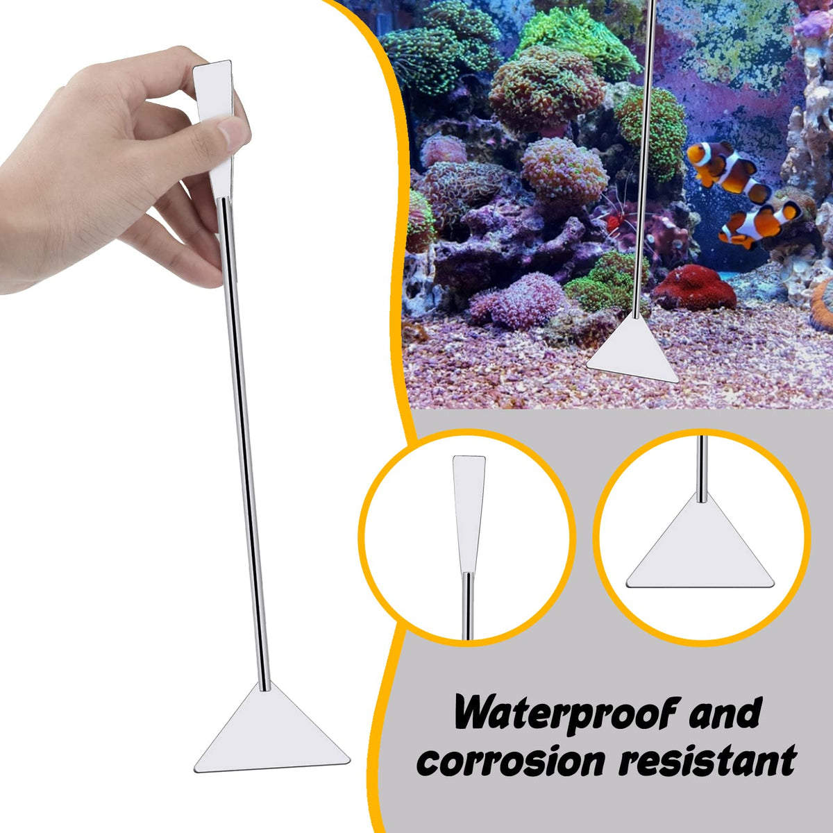 8 in 1 Stainless Steel Aquarium Cleaning Tools C4327