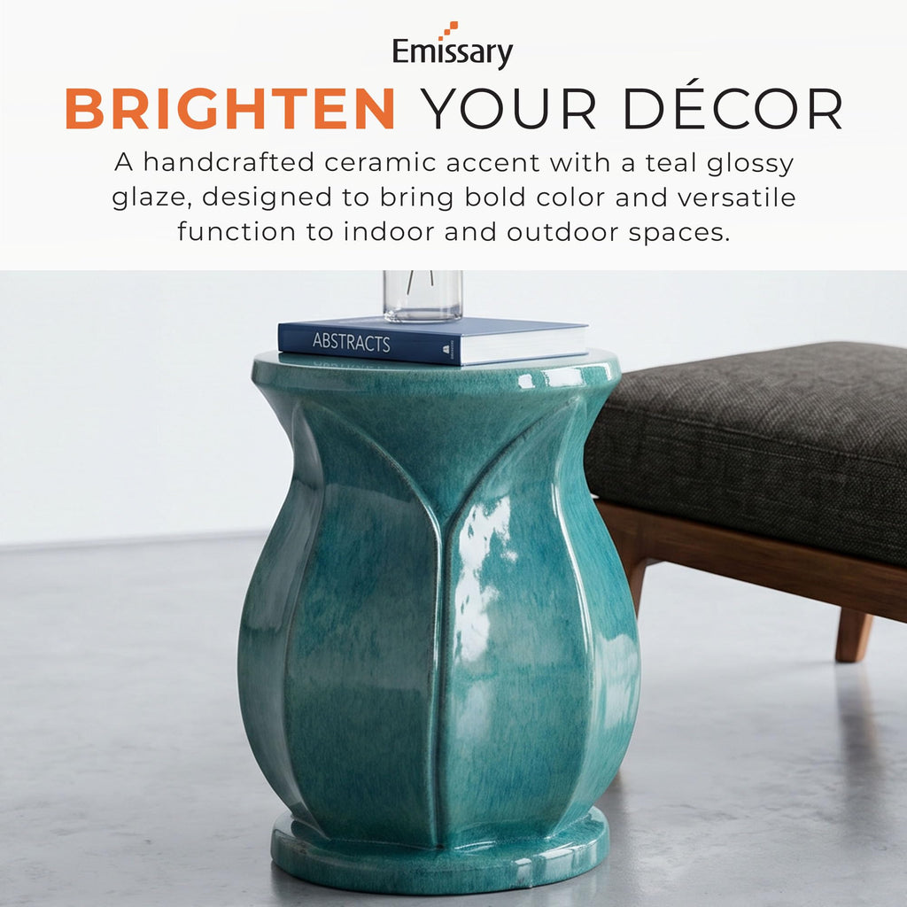 Teal Stool L48679