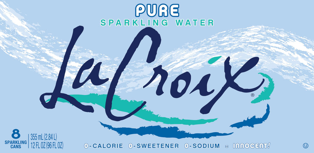 Sparkling Water 12 Fl Oz (pack of 8) I15789