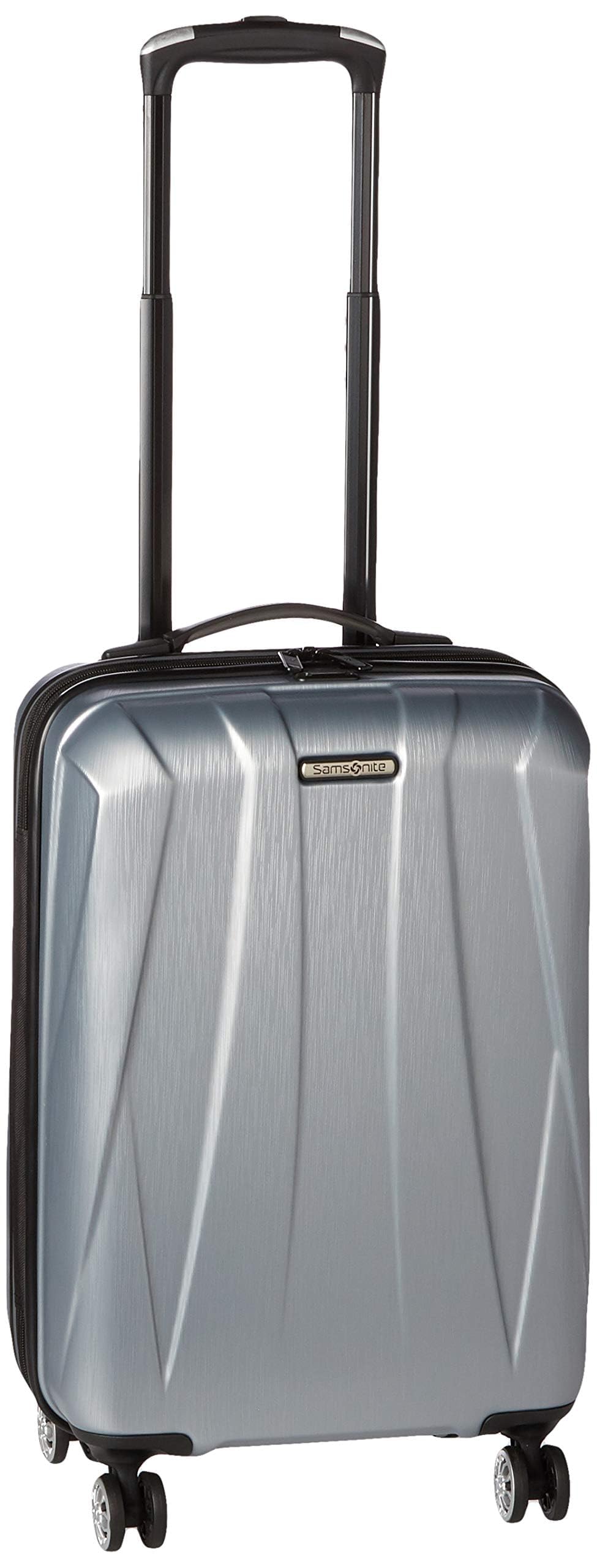 Hardside Expandable Spinner Luggage Silver Carry-On 20-Inch M360