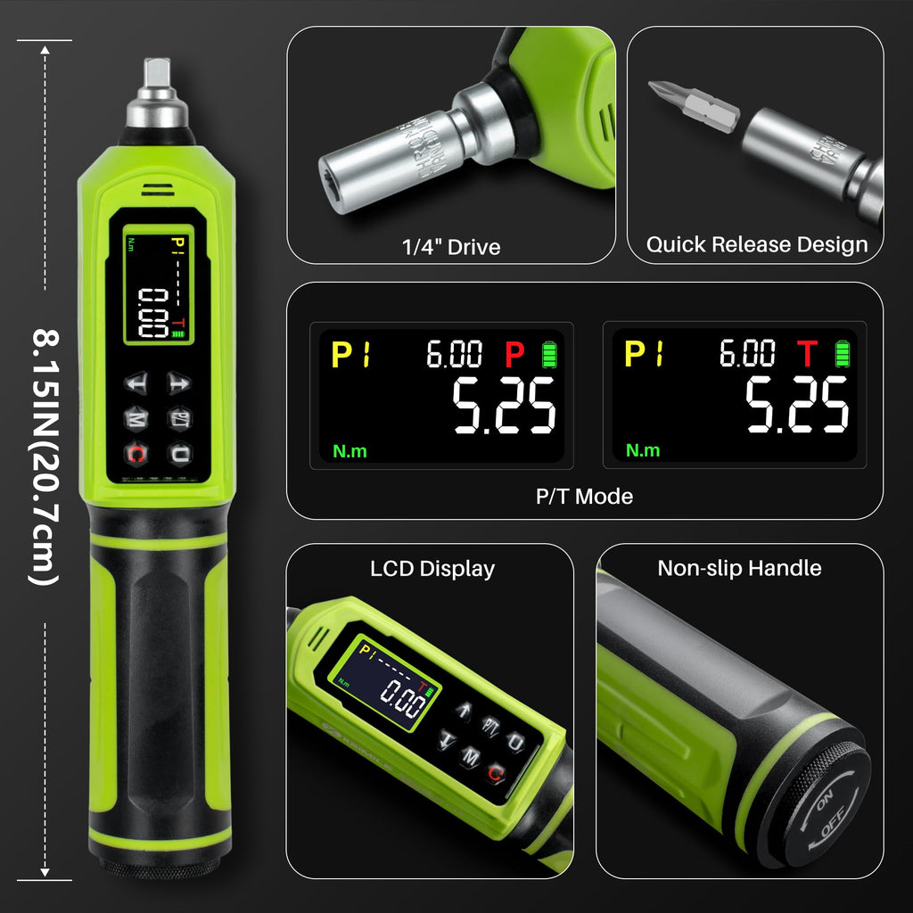 1/4" Drive Digital Torque Screwdriver J87572