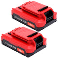 2 Pack 20V Max 3.0Ah Lithium Battery R5616