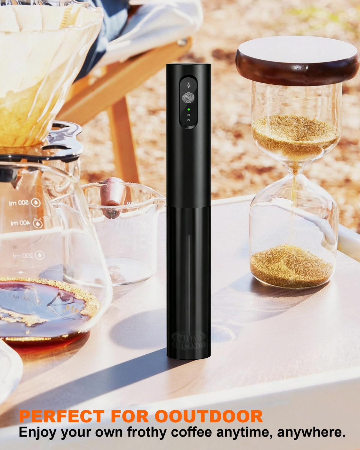 Rechargeable Handheld Milk Frother A849