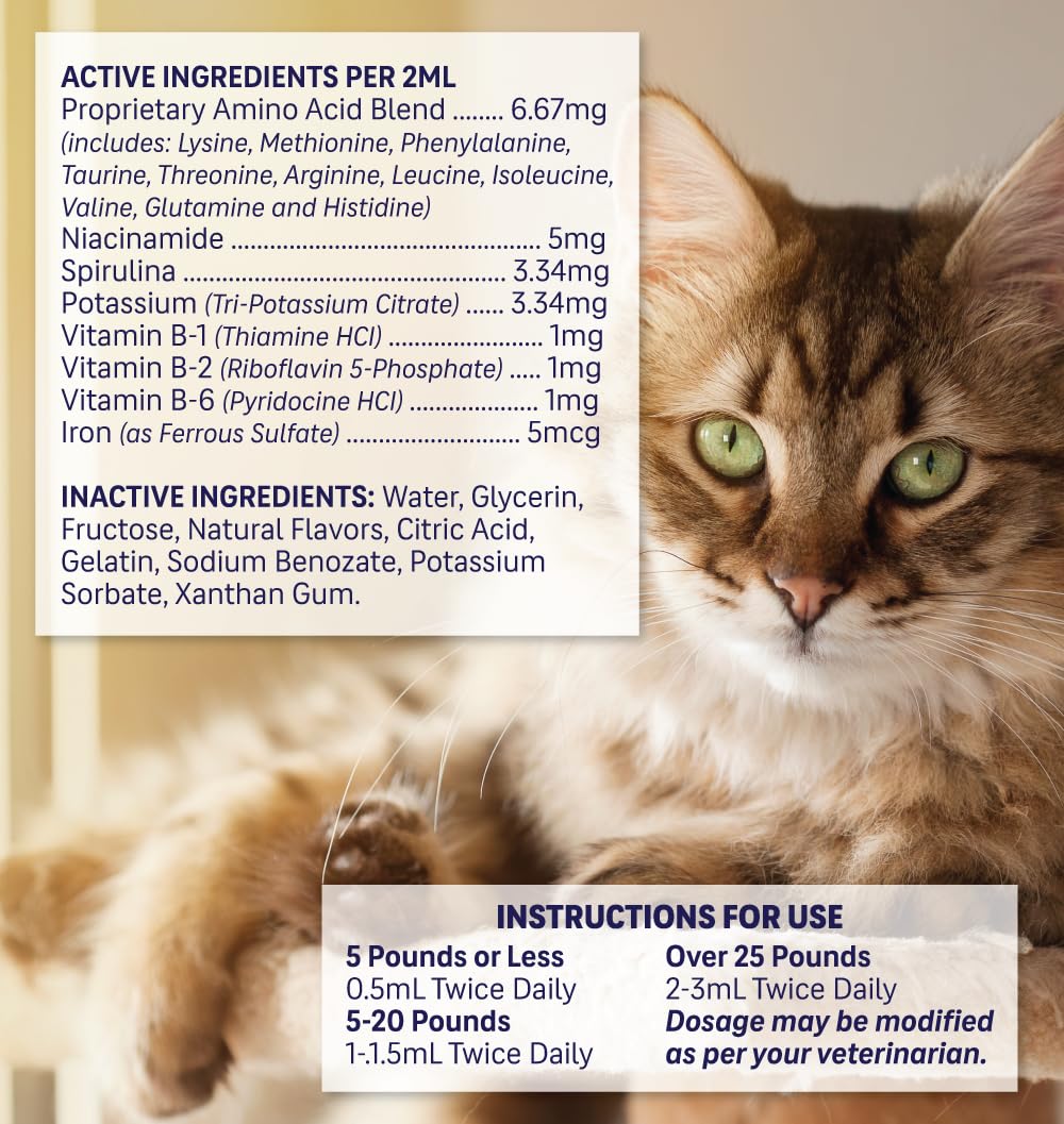Liquid Pet Supplement with Vitamin B Complex & Iron 2 fl oz D657162