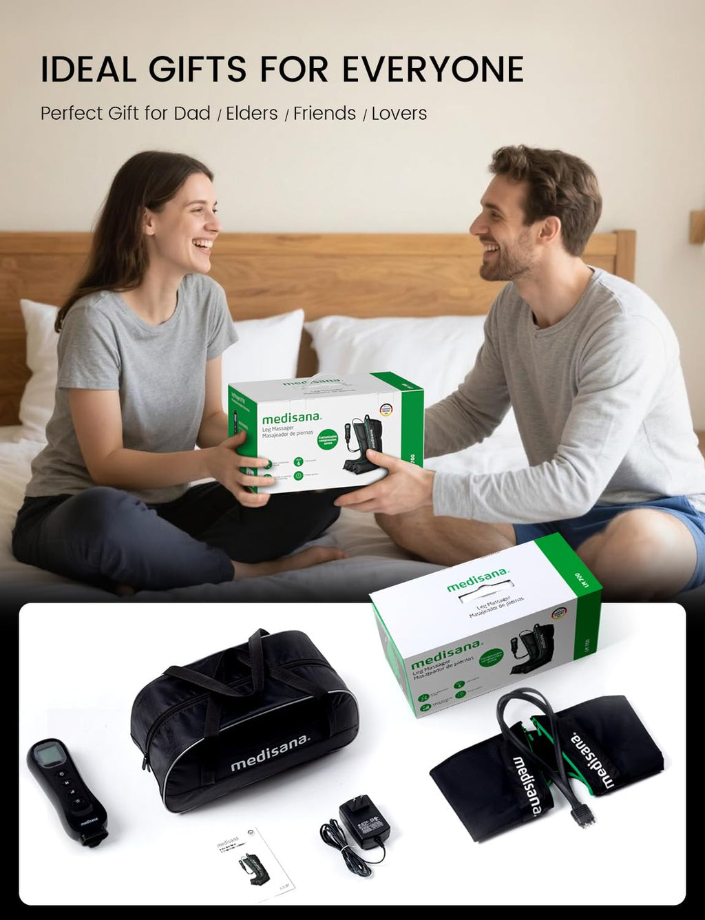 Leg Compression Massager with Heat X117664