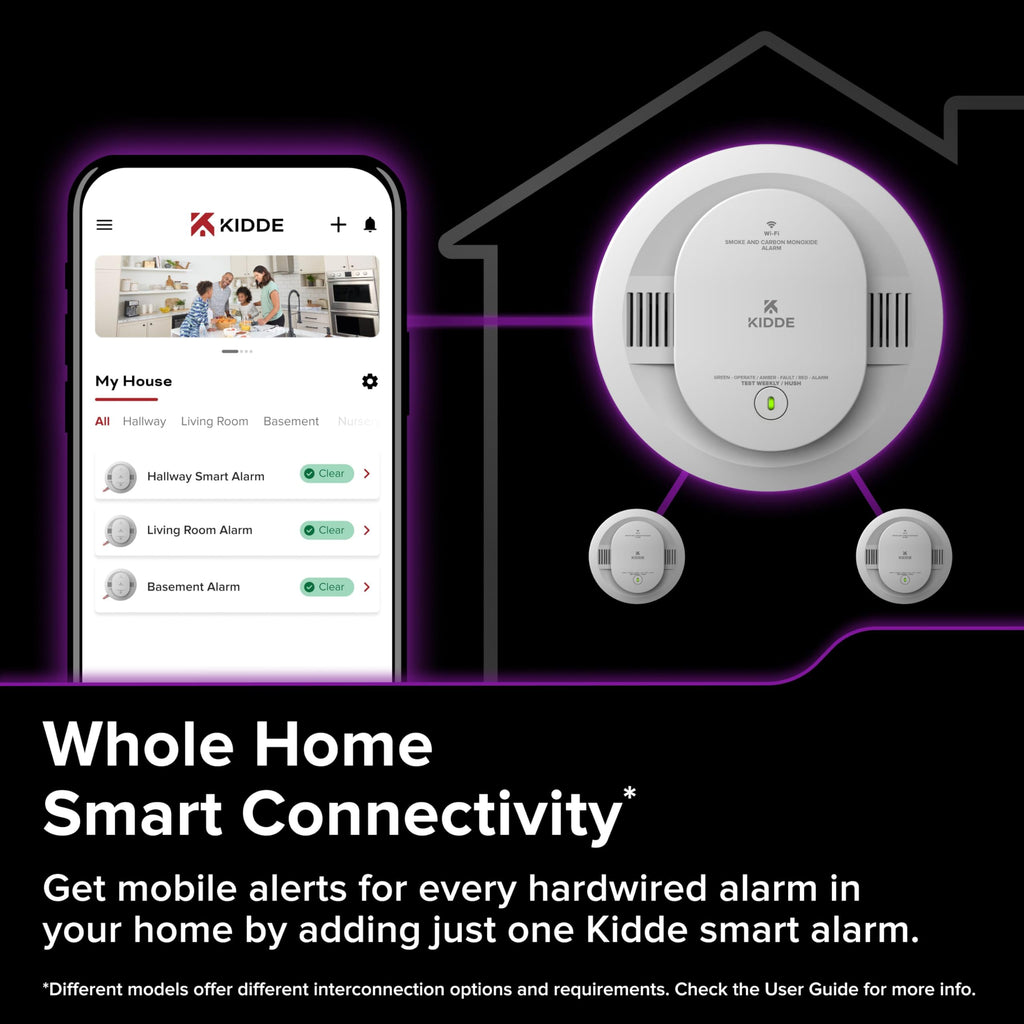 Hardwired Smoke and Carbon Monoxide Detector F813156