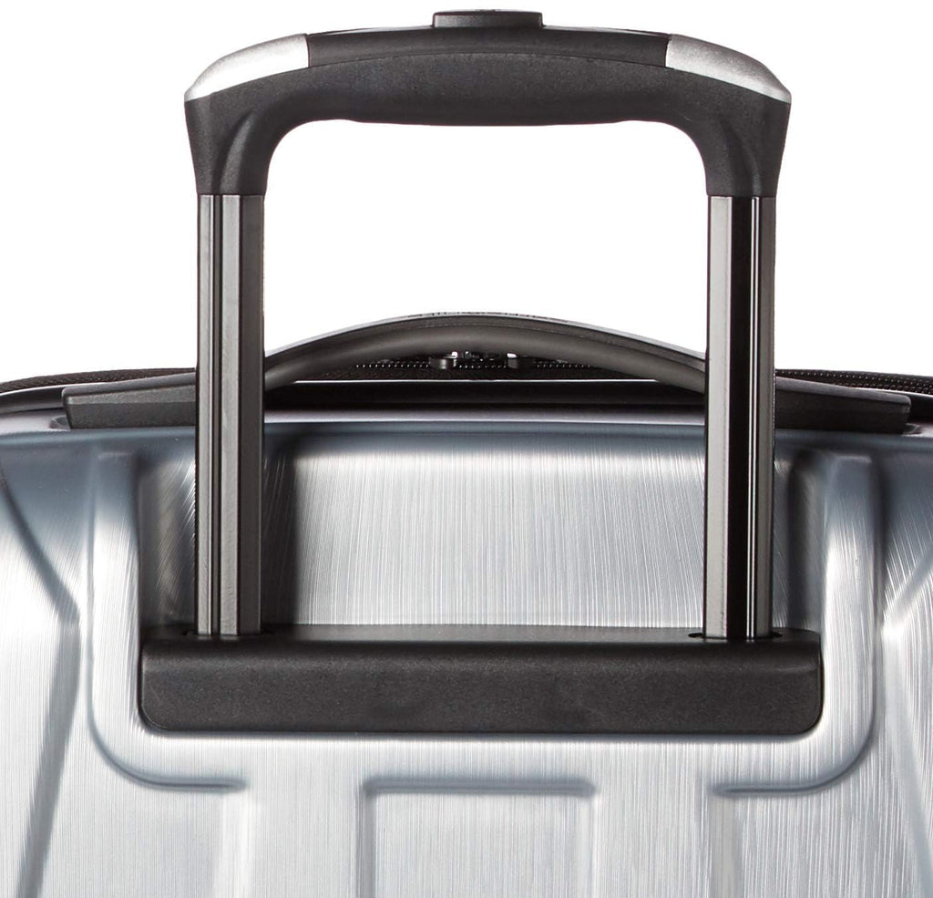 Hardside Expandable Spinner Luggage Silver Carry-On 20-Inch M360