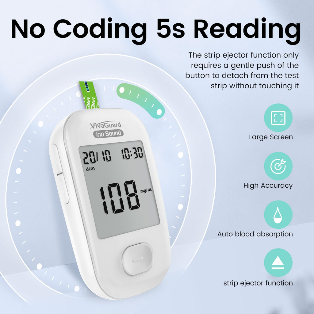 Talking Blood Glucose Monitor Kit F1296